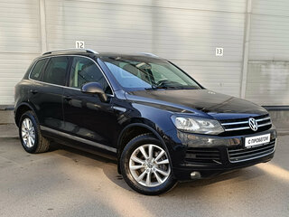 2014 Volkswagen Touareg II, чёрный, 1769000 рублей, вид 3