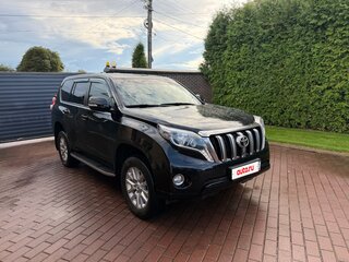 2014 Toyota Land Cruiser Prado 150 Series Рестайлинг 1, чёрный, 2850000 рублей, вид 2