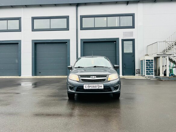 2018 Lada (ВАЗ) Granta I, серый, 639000 рублей - вид 9