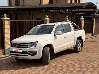 2018 Volkswagen Amarok I Рестайлинг, белый, 3100000 рублей, вид 1
