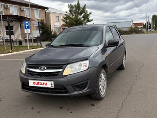 2015 Lada (ВАЗ) Granta I, серебристый, 350000 рублей, вид 1