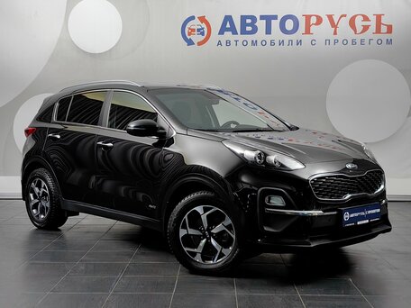 2022 Kia Sportage IV Рестайлинг, чёрный, 2513000 рублей, вид 1