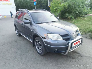 2007 Mitsubishi Outlander I, серый, 400000 рублей, вид 2