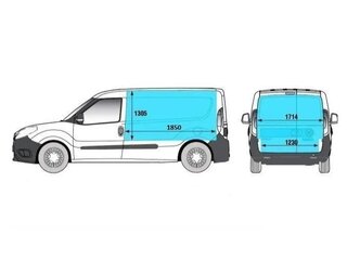 2012 Fiat Doblo II, чёрный, 1070000 рублей, вид 3