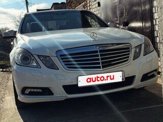 2009 Mercedes-Benz E-Класс 350 IV (W212, S212, C207), белый, 1350000 рублей, вид 1