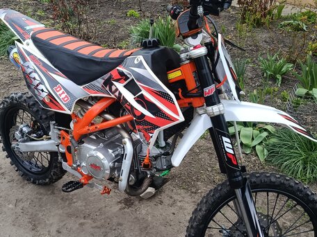 2024 Kayo Basic TT140, оранжевый, 85000 рублей, вид 2