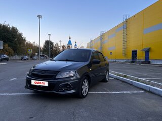 2017 Lada (ВАЗ) Granta Sport I, серый, 590000 рублей, вид 3