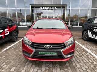 2016 Lada (ВАЗ) Vesta I, красный, 569000 рублей, вид 2