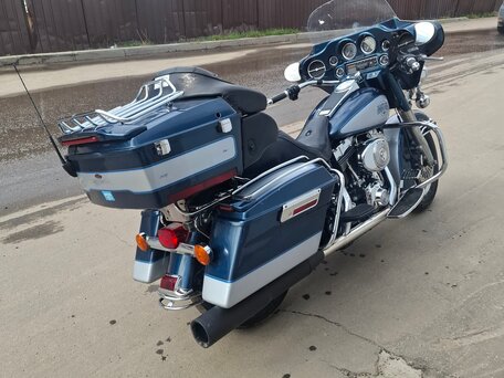 2001 Harley-Davidson Electra Glide, синий, 530000 рублей, вид 3