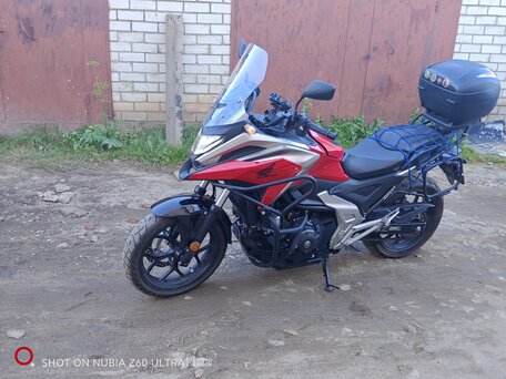 2021 Honda NC 750X, красный, 950000 рублей, вид 1
