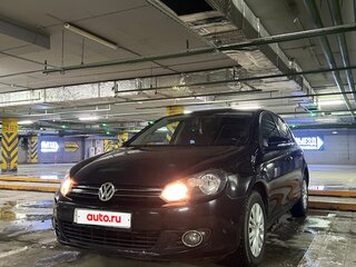 2009 Volkswagen Golf VI, чёрный, 700000 рублей, вид 2
