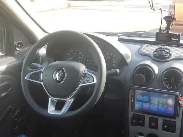 2006 Renault Logan I, синий, 390000 рублей - вид 6