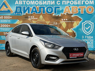 2019 Hyundai Solaris II, серебристый, 1150000 рублей, вид 3