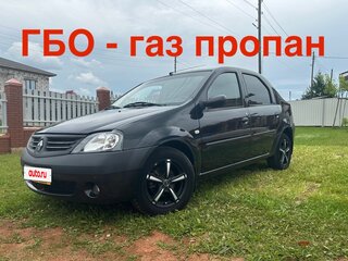 2009 Renault Logan I, чёрный, 749000 рублей, вид 1