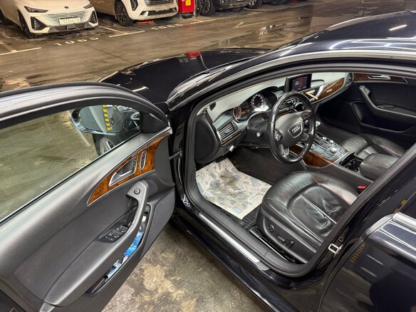 2014 Audi A6 IV (C7), чёрный, 1650000 рублей - вид 5
