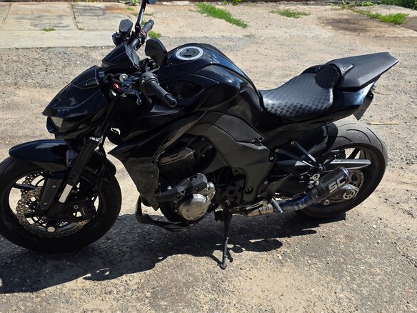 2014 Kawasaki Z 1000, чёрный, 910000 рублей - вид 3