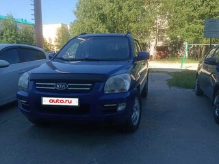 2007 Kia Sportage II, синий, 650000 рублей, вид 4