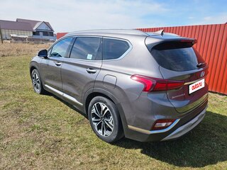 2018 Hyundai Santa Fe IV, серый, 3300000 рублей, вид 3