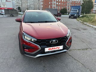 2023 Lada (ВАЗ) Vesta SW Cross I Рестайлинг (NG), красный, 1880000 рублей, вид 1