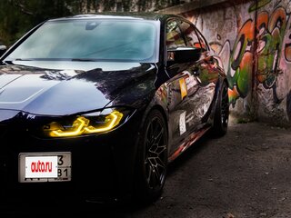 2021 BMW M3 Competition Package VI (G80), синий, 9200000 рублей, вид 5