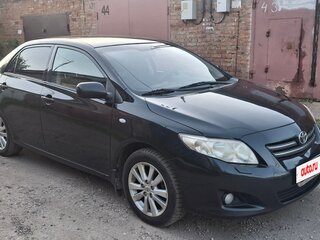 2008 Toyota Corolla AMT X (E140, E150), чёрный, 680000 рублей, вид 1