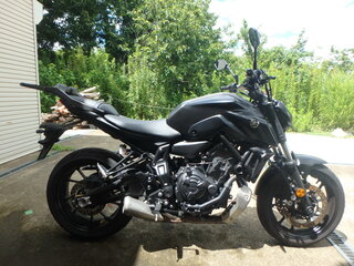 2024 Yamaha MT-07 (FZ-07), чёрный, 970000 рублей, вид 3