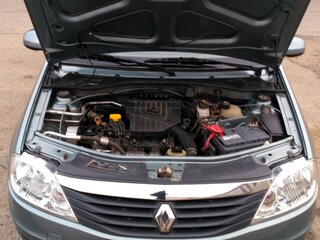 2013 Renault Logan I Рестайлинг, синий, 790000 рублей, вид 4