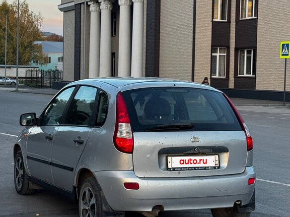2008 Lada (ВАЗ) Kalina I, серебристый, 120000 рублей - вид 2