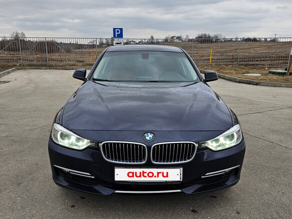 2014 BMW 3 серии 320d xDrive VI (F3x), синий, 1630000 рублей - вид 2
