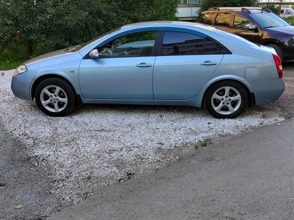 2006 Nissan Primera III (P12), голубой, 440000 рублей - вид 3