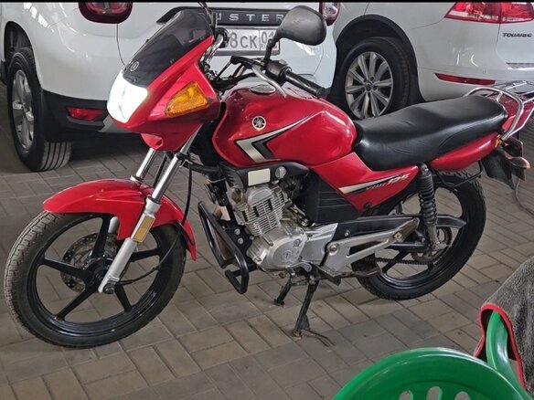 2012 Yamaha YBR125, красный, 215000 рублей