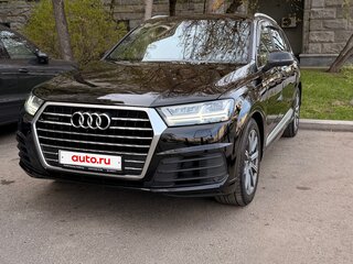 2019 Audi Q7 II (4M), чёрный, 4140000 рублей, вид 1