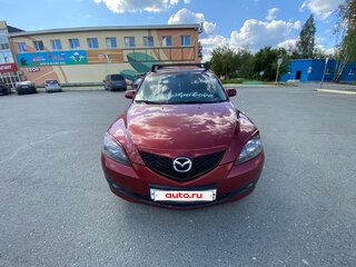 2008 Mazda 3 I (BK) Рестайлинг, красный, 640000 рублей, вид 1