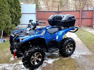 2011 Yamaha Grizzly 700, синий, 680000 рублей, вид 5