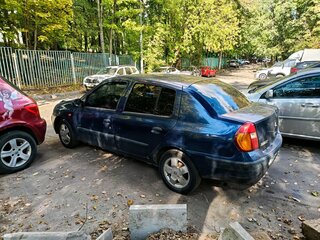 2003 Renault Symbol I Рестайлинг, синий, 245000 рублей, вид 4