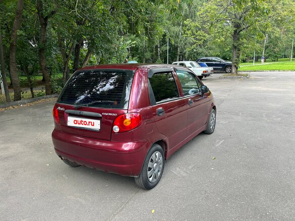2006 Daewoo Matiz I Рестайлинг, красный - вид 8