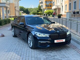 2016 BMW 7 серии 750d xDrive VI (G11/G12), чёрный, 4500000 рублей, вид 2