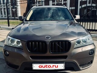2011 BMW X3 20d xDrive II (F25), коричневый, 1525000 рублей, вид 4