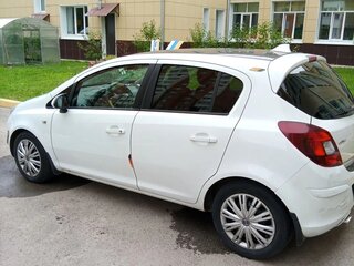 2011 Opel Corsa D Рестайлинг I, белый, 415000 рублей, вид 2
