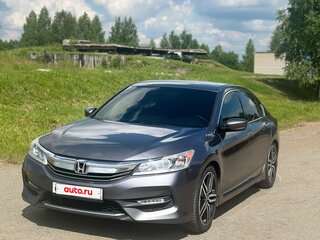 2017 Honda Accord IX Рестайлинг, серый, 1510000 рублей, вид 4