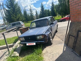 2005 Lada (ВАЗ) 2107, синий, 80000 рублей, вид 1