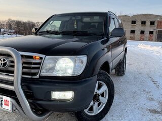 2007 Toyota Land Cruiser 100 Series Рестайлинг 2, чёрный, 1500000 рублей, вид 2