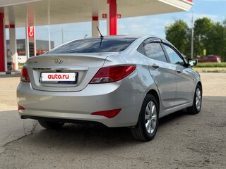 2016 Hyundai Solaris I Рестайлинг, серебристый, 1200000 рублей, вид 5