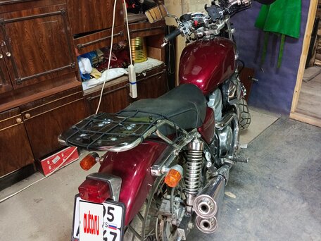 1997 Honda VRX 400, пурпурный, 399999 рублей, вид 2