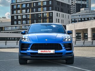 2019 Porsche Macan I Рестайлинг, синий, 4999000 рублей, вид 2