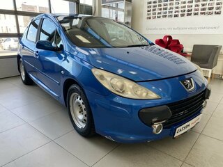 2007 Peugeot 307 I Рестайлинг, синий, 235000 рублей, вид 3