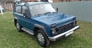 2011 Lada (ВАЗ) 2121 (4x4) I Рестайлинг, синий, 500000 рублей, вид 4