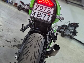 2023 Kawasaki ZX-6R Ninja, зелёный, 1000000 рублей, вид 3