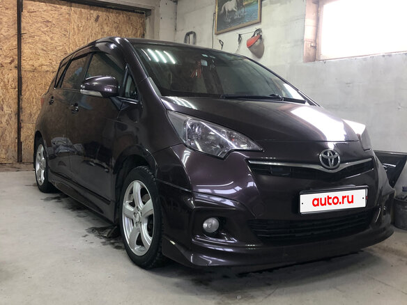 2011 Toyota Ractis II, фиолетовый - вид 7