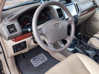 2005 Toyota Land Cruiser Prado 4-speed 120 Series, бежевый, 1390000 рублей, вид 4